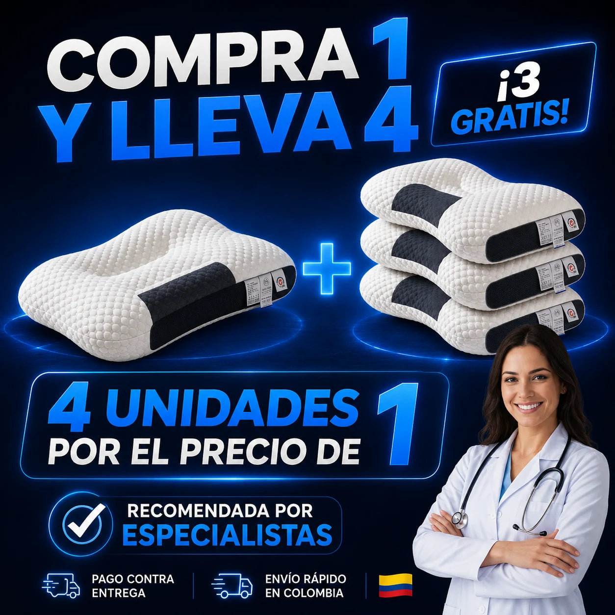 Almohadas ErgoFlex® Oferta de Liquidación